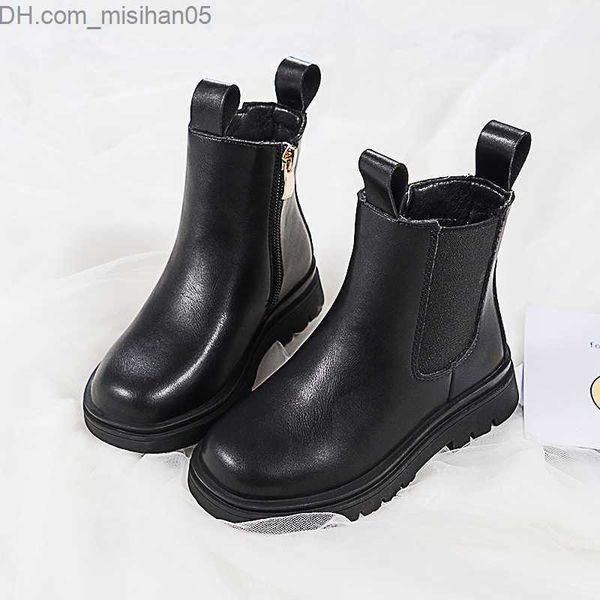 Stiefel Stiefel Kinder Herbst Winter Kinder Armee Koreanische Kurze Britische Für Kinder Mädchen Schnee Schuh 220924 Z230719