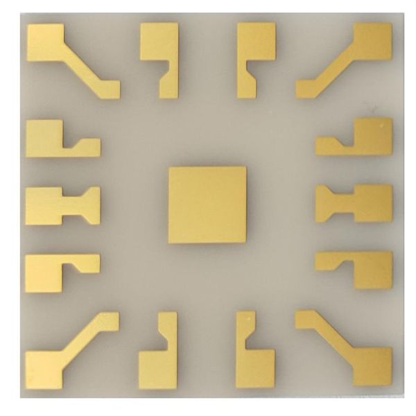 Nitruro di alluminio Substrato di allumina Circuito ceramico Supporto per telaio chip Supporto per chip266j