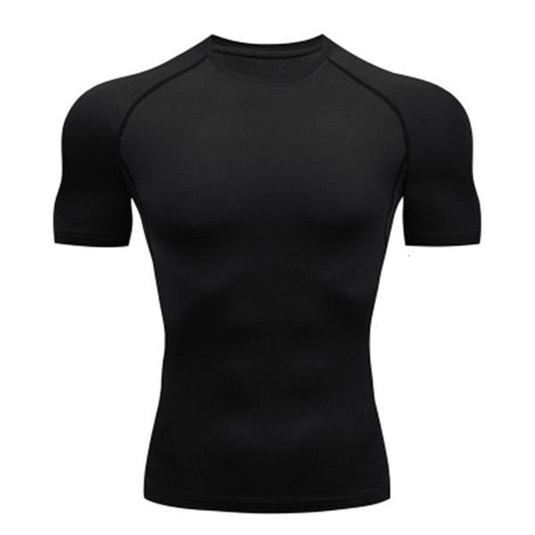 T-shirt da uomo T-shirt a compressione da uomo Tuta da calcio traspirante Fitness Abbigliamento sportivo aderente Camicia a maniche corte da corsa Quick Dry Sport 230718