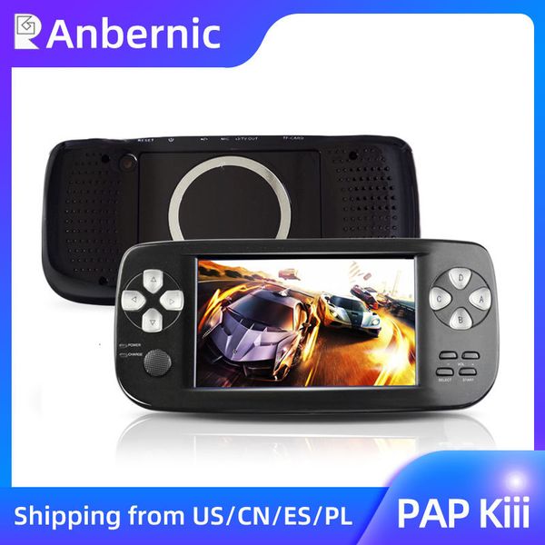 Tragbare Game-Player ANBERNIC PAP K3Kiii 4,3 Zoll tragbare Handheld-Spielekonsole 64-Bit-Videospiel-Player mit 3000 Spielen, Kindergeschenk 230718