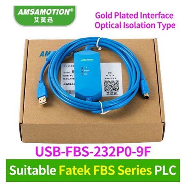 Uygun Fatek FBS Serisi Plc Programlama Kablosu İletişim Veri İndirme Satır USB-FBS-232P0-9F 297o