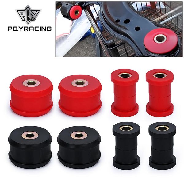 Kit de Bucha do Braço de Controle Dianteiro PARA VW Beetle 98-06 Golf 85-06 Jetta 85-06 Poliuretano PRETO VERMELHO PQY-CAB01263u