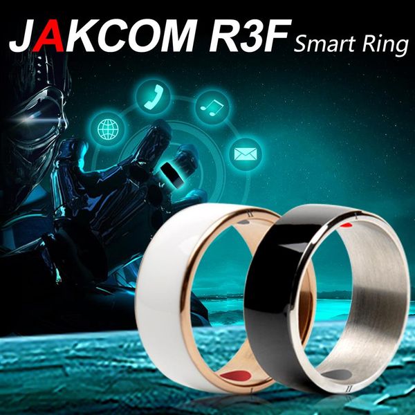 Smart Rings Wear Jakcom nuova tecnologia NFC Gioielli magici R3F Per iPhone Samsung HTC Sony LG IOS Android ios Windows nero bianco225u