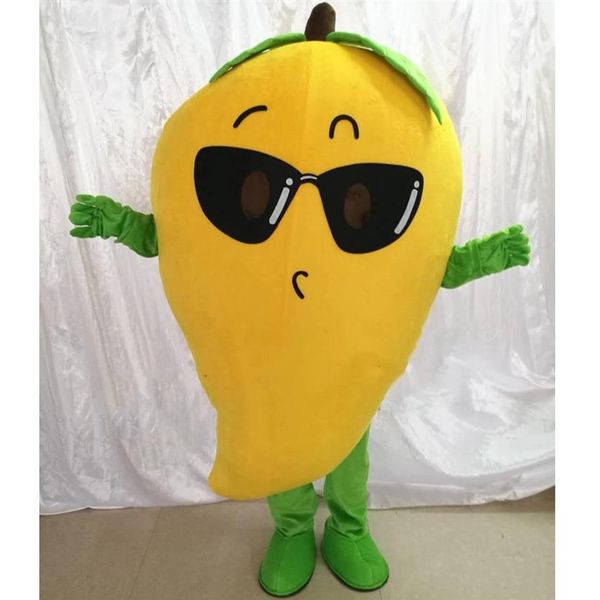 Halloween Cute Mango Mascot Costume di alta qualità personalizza Cartoon Fruit Anime personaggio a tema Formato adulto Carnevale Natale Fancy340R