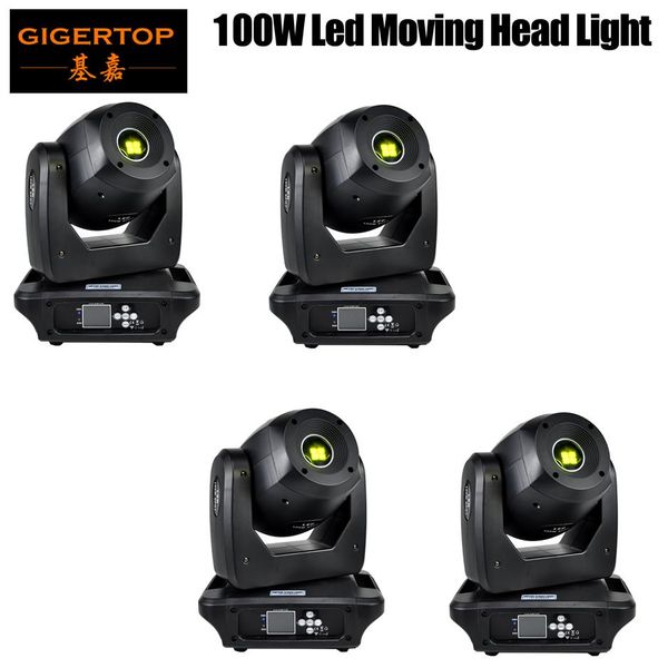 4 Pack Spot Lyre 100W Gobo LED Lyre Moving Head Light Spot Moving Head Light per Stage Theater Disco Nightclub Party231w