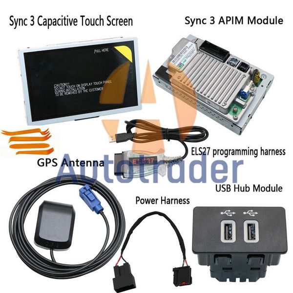 Neues SYNC 2 auf SYNC 3 Upgrade Kit 3 4 für Ford Touch MFT NAVI Carplay APIM Modul J2GT-14G370-FCD225o