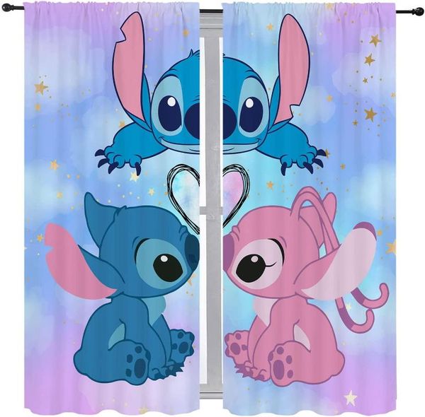 Vorhang Kinder wie Anime Cartoon Vorhänge für Jungen Mädchen Schlafzimmer Wohnzimmer Home Decor Kostenlose Lieferung Vorhänge 2 Stück