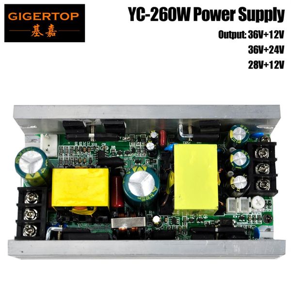 260W 250W 260W Keskin Işın hareketli Kafa Işığı 36V 12V 28V 12V 36V 24V PFC FUNCTIO223H ile Çıkış Voltajı