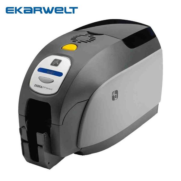 Zebra ZXP Series 3 CN doppelseitiger PVC-ID-Kartendrucker zxp3 doppelseitiger Drucker mit zwei 800033-340CN ymcko Farbbändern2342