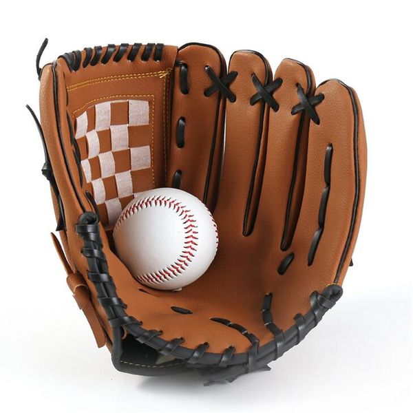 Sporthandschuhe Outdoor-Sportarten Baseballhandschuh Softball-Trainingsgerät Größe 9,5/10,5/11,5/12,5 Kinder/Erwachsene Männer und Frauen Training linke Hand 230718