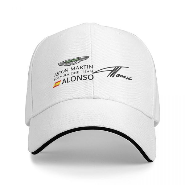 Ball Caps Alonso Moto Gp Baseball Cap von Fernando Martin Caps Luxus Marke Sonnenhut für Kinder Hüte Männliche Frauen 230718