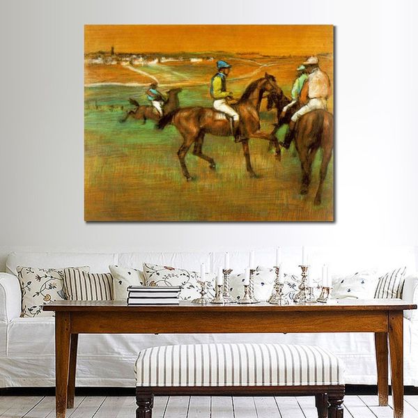 Beautiful Dancer Canvas Art Race Horses 1885-88 Edgar Degas Dipingere opere d'arte Decorazioni per camere d'albergo fatte a mano