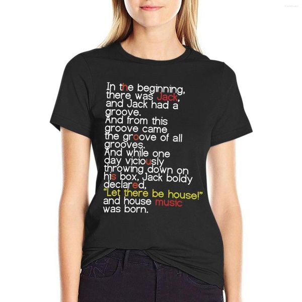 Polos Femininos Jack's - Let There Be House! Camiseta roupas hippie blusa blusas femininas