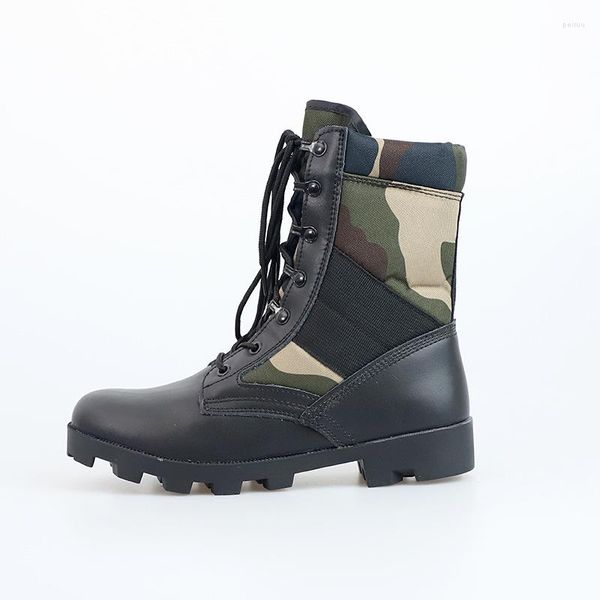 Stiefel Herren Desert Army Damen Taktische Militärische Herren Arbeitsschuhe Bota Masculina Schwarz Motorrad Wandern Jagd