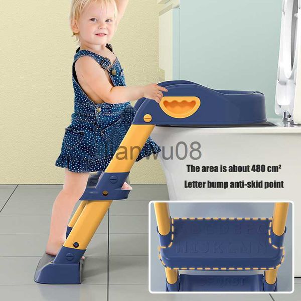 Potties Assentos Dobráveis para Bebês Assentos de Banheiro para Bebês Banheiro Infantil Mictório para Meninos Crianças Escada Ajustável para Crianças Assento de Treinamento Potty x0719