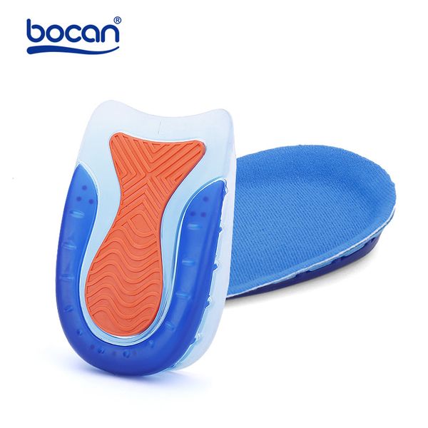 Peças de sapatos Acessórios Palmilhas de gel BOCAN para esporão Fascite plantar Absorção de choque Homens e mulheres confortáveis 230718