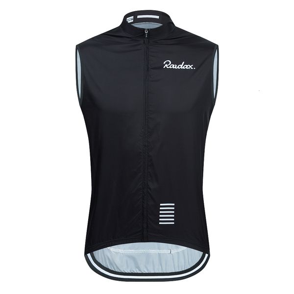 Camisas de ciclismo Tops Raudax Colete de ciclismo leve sem mangas Refletivo Ciclismo Camisa de ciclismo à prova de vento Vestuário de ciclismo Jaquetas de ciclismo de motocicleta 230718