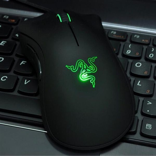 drop green blue razer death adder mouse mouse para jogos de alta qualidade 3500dpi mouse óptico com fio2350