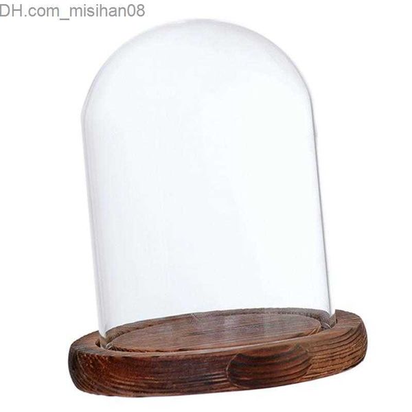 Vasos Tampa de vidro transparente Vaso de paisagem Terrário Recipiente Suporte de flor Cúpula Micropaisagem Decoração para Casamento de Natal Decoração de casa Z230719