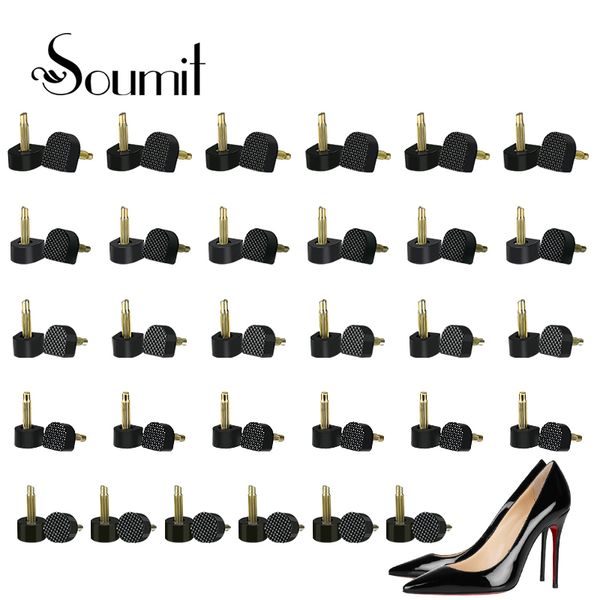 Schuhteile-Zubehör, 60-teiliges Set, Reparaturspitzen für High-Heel-Schuhe, Stifte für Damen, Down-Lifts, Ersatzhähne, Lady Heels Stopper, Schutzset 230718