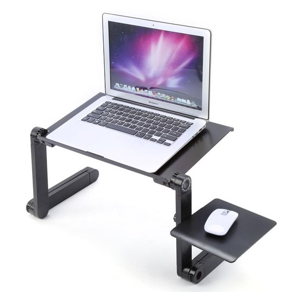 360 Grad faltbarer, verstellbarer Laptop-Schreibtisch, Computertisch, Ständer, Schreibtisch, Betttablett294C