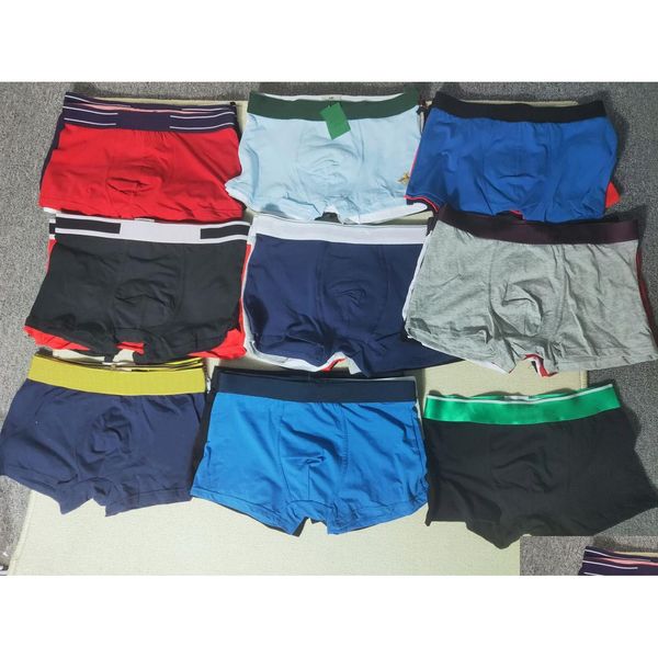 Cuecas Masculinas Boxers Cuecas Y Sob Pl Em Roupas Intimas Cores Misturadas Qualidade Múltiplas Escolhas Tamanho Asiático Pode Especificar Cor Shorts Calcinha Dhqod