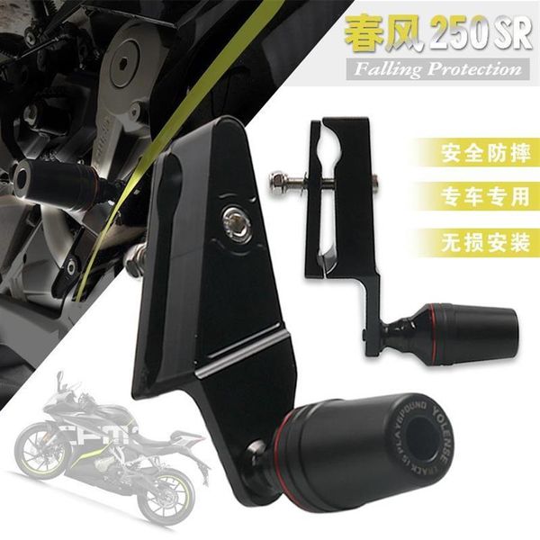 Motocicleta CNC Falling Protection Frame Slider Guard Crash Pad Protector Para CFMOTO 250SR 300SR 250 SR 300 ATV Parts1234v