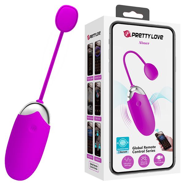 Vibratoren Pretty Love APP Bluetooth Vibrator Fernbedienung G-Punkt Vibrierendes Ei Drahtloser Vibrator für Frauen Erotik Sex Shop Erwachsene Spielzeug 230719