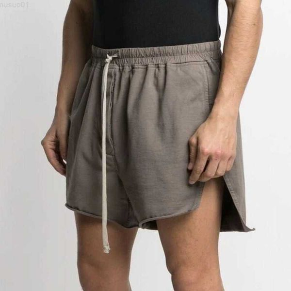 Herren-Shorts, 2023, Herren-Shorts, neue Retro-Sport-Fitness-Split-Shorts, koreanische Version von Loose Power Shorts, Fünf-Punkte-Hosen L230719