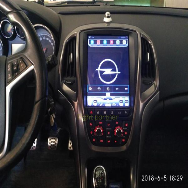 Tela vertical Quad Core Android Car player para Opel Astra J com áudio estéreo de rádio GPS 4G254n