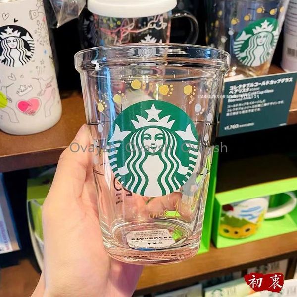 414 мл Кубка Starbucks 25 -й годовщины Bear Mugs Open Glass Park Mug320o