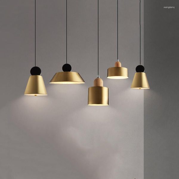 Lampade a sospensione Design nordico Luci a LED Soggiorno Lustre Illuminazione per interni Loft Lampada a sospensione Accessori per la cucina Apparecchi di illuminazione