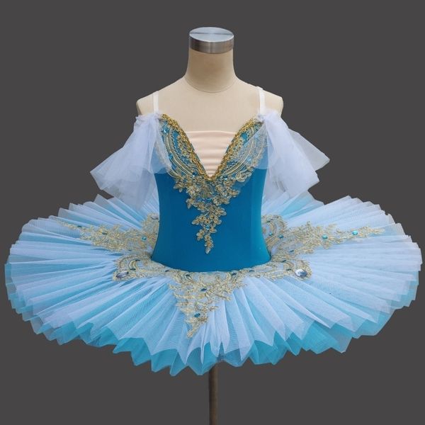 Roupa de dança JuJuDance Traje de Ballet Profissional Clássico Bailarina Ballet Tutu Criança Criança Menina Adulto Princesa Tutu Dance Ballet Dress 230718