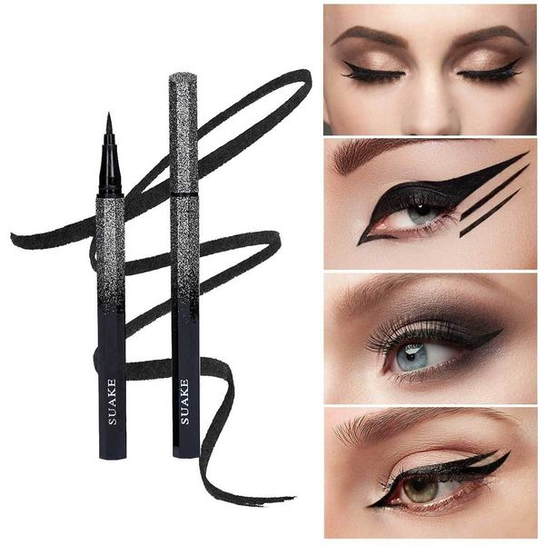 Eye ShadowLiner Kombination Professioneller flüssiger Eyeliner, wasserfest, langlebig, schönheitsmatt 230719
