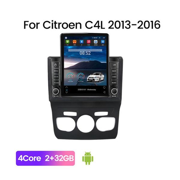 10 1 pollici Android Car Video Head Unit Radio per 2013-2016 Citroen C4 GPS Navi WIFI Bluetooth supporto Backup Camera314B