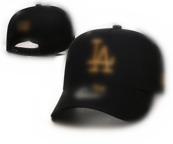 2024 Klasik Tasarımcının En Son Erkekler Şapka Lüks Mektubu LA Beyzbol Kapağı Erkek Kamyon Sürücüsü Kadın Yuvarlak Ayarlanabilir Çok Volor Kapağı L6