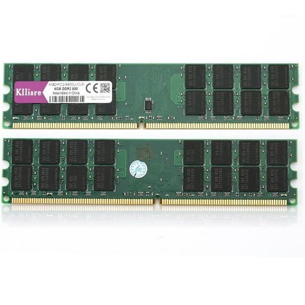 Kllisre 8GB DDR2 2 X 4GB ram 800 Mhz PC2-6400 240Pin Memoria solo per AMD Desktop dimm1234x