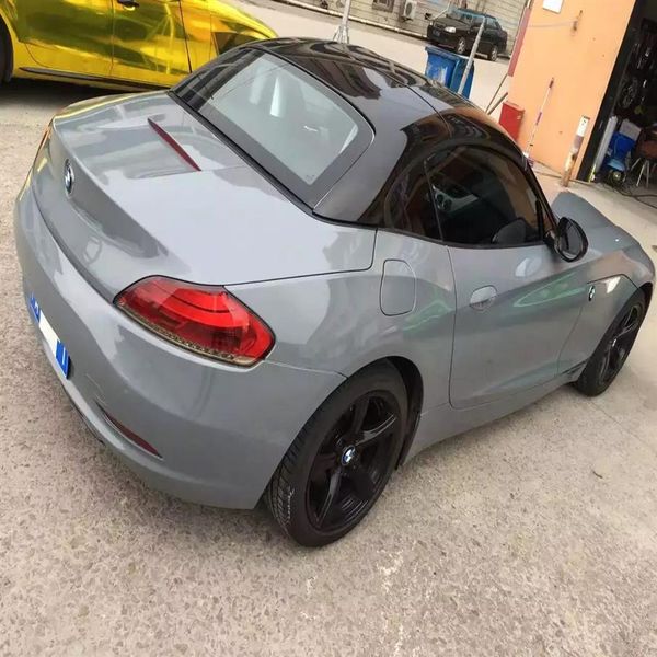 Nardo Grey Gloss Vinyl wrap For Car Wrap Film Covering with air Vehicle Motorcyles boat Wrapping Size1 52 20M Roll 5x66f2676