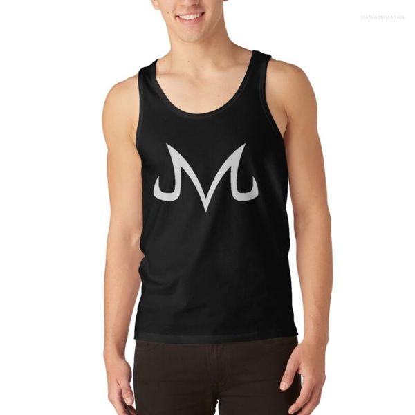 Herren Tank Tops DBZ Majin M Top Männer ärmellose T-Shirt Gym Shirts