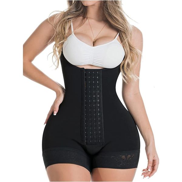 Shapers da donna Body Shapewear Donna Tummy Control Fajas Colombianas Alta compressione Vita Trainer Body Shaper Corsetto Butt Lifter Coscia più sottile 230719