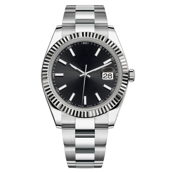 8215Upgradierte Bewegung Herren Automatische mechanische Uhren 36/41mm Vollstahl leuchtend wasserdichte rosafarbene Frauen Watch -Paare Style -Klassiker Armbanduhr