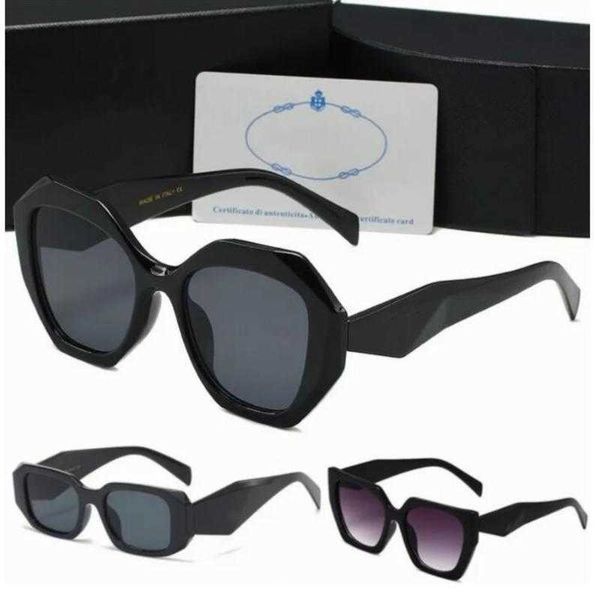 Óculos de sol Óculos de sol masculinos Lentes de vidro ultravioleta hexagonais de ponte dupla da moda com estojo de couro 2660 óculos de sol disponíveis em 7 cores para homens e mulheres