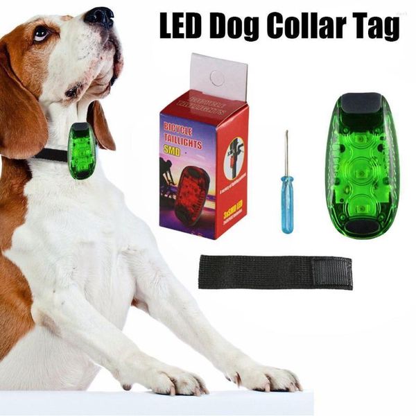 Hund Autositzbezüge 1pc LED Warnung Blitzlicht Sicherheit Strobe Lichter für Tagfahrlicht Walking Fahrrad Fahrrad Kinder Kind Frau Pet Ru C2I0