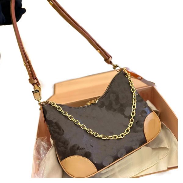 High-End 2021SS B klassische Croissant-Lederhandtasche Handtasche europäische und amerikanische Mode-Schulter-Brusttasche P1025664 27CM Modenschau-Modetasche