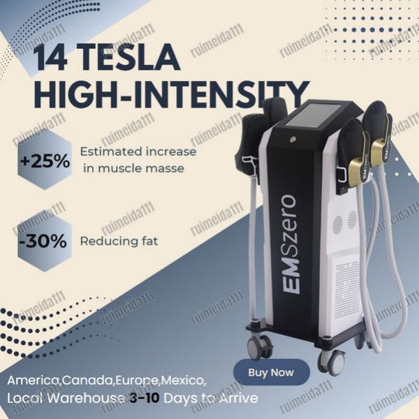 DLSEMSLIM NEO Elektronische Körperformung Abnehmen 14 Teslas EMS Radiofrequenzmaschine EMSzero Muscle Beauty Salon