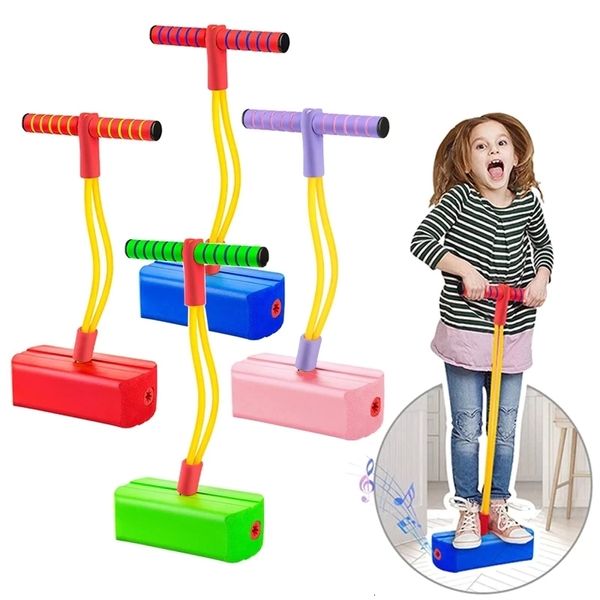 Novidade Jogos Crianças Crescer Mais Alto Equilíbrio Brinquedo Sapo Pular Equipamento de Exercício ao Ar Livre Cor Meninos e Meninas Fitness Salto Sound 230719