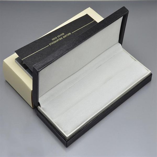 Giftpen Penes Case Black Paper Leather Box Sup для фонтановских шариков и роликового мяча с руководствами322N