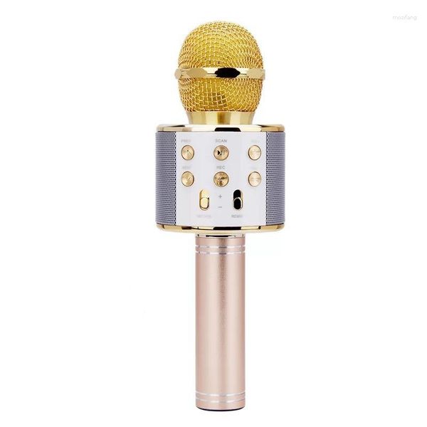 Микрофоны стерео мобильный телефон микрофон караоке ручной