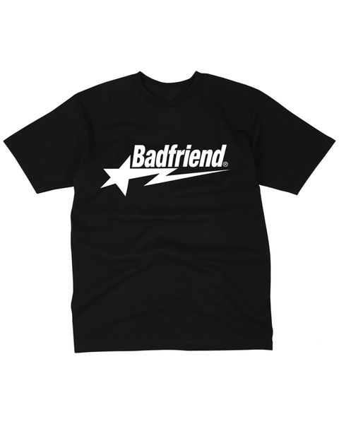 T-shirt da uomo T-shirt con stampa lettera Badfriend Tops Harajuku Fashion Casual Streetwear Camicie da uomo Graphic ModaL 230718