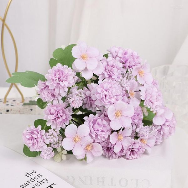 Декоративные цветы искусственное свадебное цветочное букет